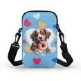 thumbnail image 2 of HELLHERO Lightweight Polyester Underarm Shoulder Bag Men, Women 4.33x1.97x7.09 Puppy Donut, 2 of 6