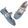 thumbnail image 7 of CHICVOMEY Vintage Flats for Women Ballet Flats with Memory Foam Dress Shoes for Women with Strap Ballet Flats Mary Jane Flats, 7 of 7