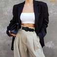thumbnail image 5 of WHIPPY Women's Wide Leather Belt for Jeans Pants Dresses Ladies Belts with Round Buckle, 5 of 8