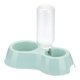 thumbnail image 1 of 2 En 1: Comederos Dobles Para Gatos Y Perros, Botella Automática Para Beber, Plato Para Comer, Juego De Comederos Y Bebederos Para Conejos Y Gatitos, Azul, Gris Y Verde., 1 of 3