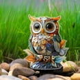 thumbnail image 4 of DAMAI Owl Acrylic Garden Stake, Outdoor Acrylic Owl Sculptures for Flower Potted Ornament and Landscape Beautification, 2D Flat Patio Owl Art Insert for Garden, Lawn, Backyard, Farm, 4 of 6