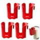 thumbnail image 2 of 10 Piezas Soporte para Galletas, Roja, Estante Galletas, Organizador de Galletas PláStico Reutilizable, Organizador Lateral Galletas, Almacenamiento Colgante para Galletas, 2 of 6