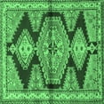 thumbnail image 1 of Ahgly Company Indoor Square Persian Emerald Green Traditional Area Rugs, 8' Square, 1 of 4