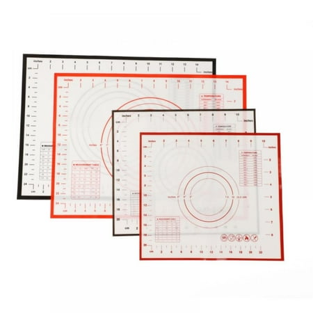 

Hazel Tech--Baking Mats Sheet Pizza Dough Non-Stick Maker Holder Pastry Kitchen Gadgets Cooking Tools Utensils Bakeware Accessories