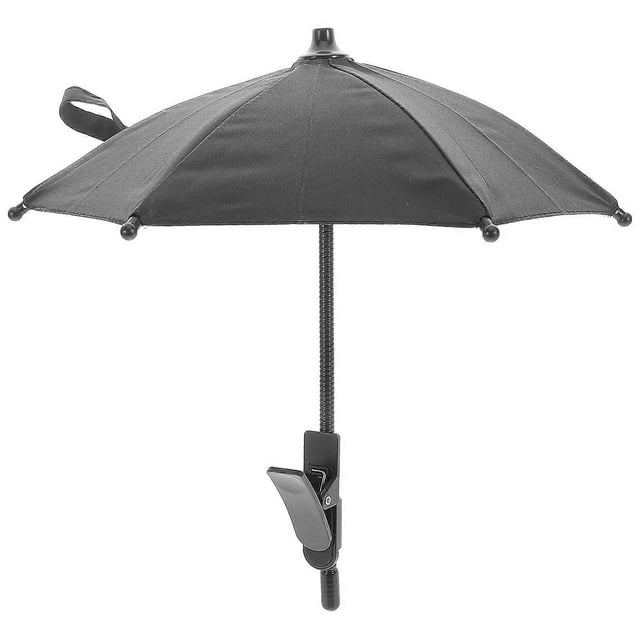 Compact Bendable Phone Umbrella for Sun Protection & Light Rain Shade – Universal Mobile Device Holder for Outdoor Navigation & Light Use