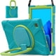 thumbnail image 1 of Funda colorida para Samsung Tab A7 de 10,4 pulgadas T500 con correa para el hombro, soporte de anillo ajustable grande y protección contra golpes., 1 of 5