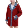 thumbnail image 5 of Zecgelong Stylish Two Tone Denim Outerwear For Girls Casual Warm Jacket With Comfortable Fit, 5 of 6
