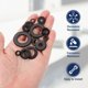 thumbnail image 4 of 12 Pcs Arandela Plana para Tornillos, Arandelas de Acero Inoxidable 20mm ID x 37mm OD x 3mm de Grosor para Pernos, Reparaciones de Fábricas, Cocinas, Tiendas, Negros, 4 of 6