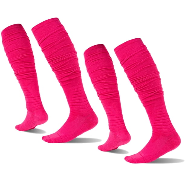 1 par/2 pares de calcetines de fútbol para hombre, largos, de algodón peinado, con soporte para el tobillo, acolchados y hasta la rodilla.