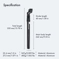 thumbnail image 4 of ZOOM Suspension Seatpost Shock Absorber Damper Rubber Seatpost 25.4mm 28.6mm 30.0mm 30.4mm 30.9 mm 31.6mm x350MM, 4 of 8