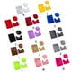 thumbnail image 5 of Injueey Alfombrilla de baño contorneada en forma de U, cómoda y de apoyo para tapa de baño, alfombrilla de baño suave blanca, 3 piezas Juegos de accesorios de baño Rojo, 5 of 6