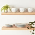 thumbnail image 2 of walmart Basics 18-Piece Dinnerware Set, Dishes, Bowls, Service for 6, Branches, 2 of 5