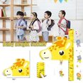 thumbnail image 4 of 3D Movable Cartoon Children Height Ruler, Baby Growth Height Chart, Child Height Ruler, Growth Chart Wall Decoration with Animal Shape Movable Magnetic Sticker Household, 4 of 8