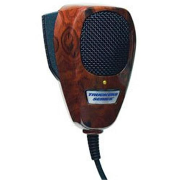 RoadPro TM-2007WG 4 Broches Microphone Antibruit CB - Grain de Bois