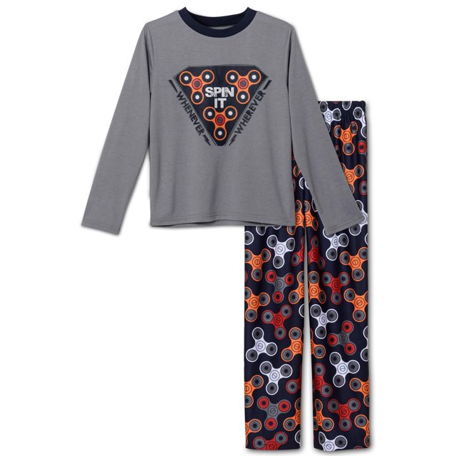 Komar Kids Ensemble de Pyjama à Manches Longues et Pantalon Camouflage pour Garçons