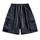 thumbnail image 2 of pstuiky Pantalones cortos casuales para hombre, Pantalones cortos casuales cómodos de moda para hombre, de color liso, con cintura elástica regular, para playa Pantalones cortos de entrenamiento, 2 of 4