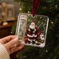 thumbnail image 5 of Acrylic Flat Xmas Ornament, Christmas Decorations Indoor Outdoor Holiday Home Decor Accents, Cash Gift Hanging for Tree, Holiday, Home, Party Xmas Festive Decor, 5 of 8