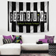 thumbnail image 3 of Tapiz de película de terror B-Beetlejuice, arte impreso, arte de ciencia ficción, decoración del hogar, decoración del hogar, 3 of 5