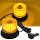 thumbnail image 1 of Luz de advertencia de seguridad para automóvil con 40 LED, luz estroboscópica para carretilla elevadora y camión, luz ámbar magnética de 12-24 V, 1 of 5