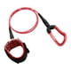thumbnail image 1 of Cordón de apnea ajustable de acero inoxidable con muñequera de buceo profesional Cuerda de seguridad para deportes subacuáticos Apnea , ROJO Baoblaze Cordón de apnea, 1 of 7