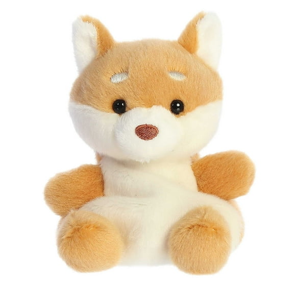 Aurora - Mini Brown Palm Pals - 6" Keiko Shiba Inu - Adorable Stuffed Animal