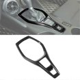thumbnail image 2 of Car Center Control Gear Shift Panel Carbon Fiber Gear Shift Trim Frame for Chevrolet Camaro 2016-201, 2 of 5