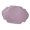 Pink A, variant on KGJQ Retro Irregular Oval Placemat, Heat Resistant Non-Slip Dining Placemat, Elegant Artificial Leather Table Protector Mat for Home Dining Table