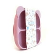 thumbnail image 5 of Beille 1pc Lavender Baby Feeding Essentials Panda Food Grade Silicone Suction Plate Ages One and Up, 5 of 9