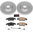thumbnail image 2 of PowerStop Front Geomet Coated Brake Rotor and Pad Kit Fits: AUDI Select Models CRK6133, 2 of 5