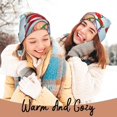 thumbnail image 4 of Kdxio Funny Christmas Gnome Winter Beanie for Men Women Beanie Knit Hat Cuffed Cap Beanie Knit Chunky Snow Cap, 4 of 6