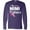 Purple, variant on Breast Cancer Awareness My Mimi is a Fighter Long Sleeve T-Shirt