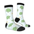 thumbnail image 4 of Yiaed Kawaii Frogs Print Great elasticity Crew Socks Sports socks for Men and Women, 4 of 5