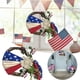 thumbnail image 1 of Decoraciones para el Día de los Caídos, decoraciones para el 4 de julio, decoraciones patrióticas, decoración del Día de la Independencia, bandera, simulación de guirnalda de flores, fiesta del Día de, 1 of 9