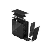 Fractal Design FD-C-MES2C-03 Meshify 2 Compact Black Light Tempered Glass Tint ATX Mid Tower Computer Case (Black)