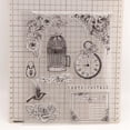 thumbnail image 6 of Flower Bird Clear Stamps and Cutting Dies for Card Making Photo Album Decorations Die Cuts Seal Scrapbooking Decor, 6 of 10
