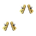 thumbnail image 2 of Advancent 1 par de piezas de bicicleta de componente de ruedas de pastillas de freno para reemplazar dorado/negro Type1 NO1 Advancent CBP226785, 2 of 5