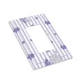 thumbnail image 3 of Kll Bouquet And Lavender Flowers Wall Plate,Gloss Finish,Standard Size 1 - 5" X 3", Polycarbonate Thermoplastic,Electric Receptacle Plug Covers, 3 of 8