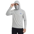 thumbnail image 3 of (2 pack) Bassdash UPF 50+ Men’s Long Sleeve Fishing Shirt with Mask UV Neck Gaiter Hoodie, 3 of 8