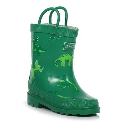 

Regatta Great Outdoors Boys/Girls Minnow Patterned Wellington Boots