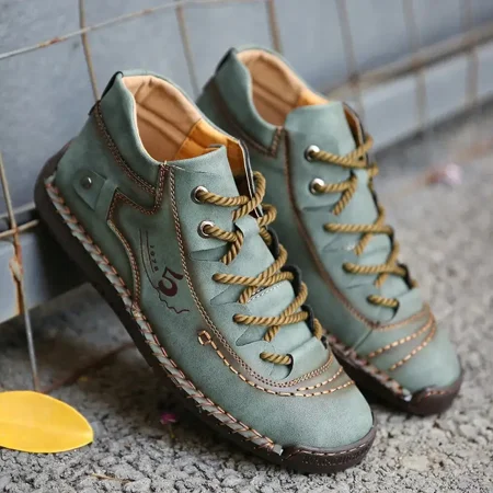 

Men‘s Vintage Casual Non Slip Shoes Handmade Comfortable Walking Sneakers