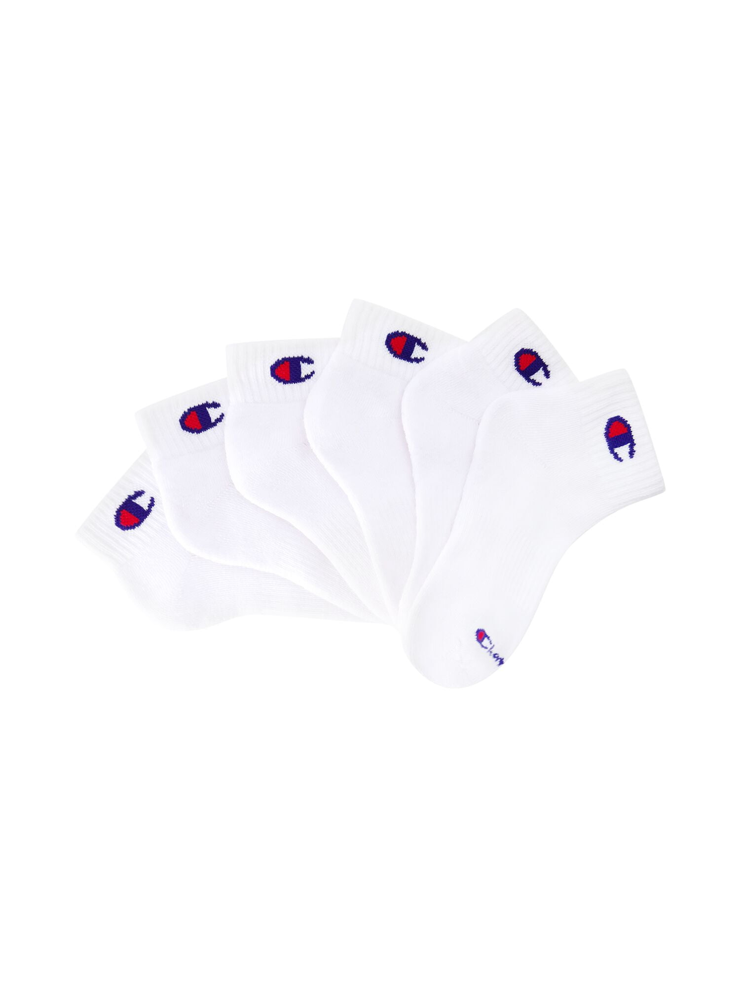 Champion Boys Cushion Performance+ Kid Ankle Socks, 10 Pack, Sizes S–L