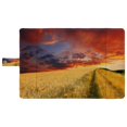 thumbnail image 4 of PKQWTM Mown Wheat Field on the Hills in Sicily at Sunset Nature Scenery Book Cover Book Protector Book Sleeve Book Pouch Book Bag 6x9 inch, 4 of 4