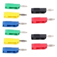 thumbnail image 4 of 10PCS 4mm Banana Plugs Brass Nickel Plated Connectors Speaker Cable Adapter Accessories, 4 of 5