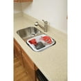 thumbnail image 2 of Rubbermaid 15" White Dishpan, 15.6 Qt, 15.23" x 12.46" x 7.8", 2 of 2