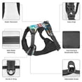 thumbnail image 6 of Gaeub Travel Around The World Gaeub Travel Around The World No Pull Dog Harness, Secure and Adjustable Pet Vest for Outdoor Activities - Medium, 6 of 9