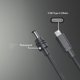 thumbnail image 3 of Cable de Extensión Femenina de DC A Tipo C, Cable de Extensión de DC A USB C Cobre de Caucho Cobre Ligero Eficiente para Interiores, 3 of 7
