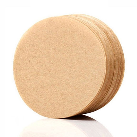 600Pcs Round Coffee Filter Paper 3 Inch Disposable Espresso Replacement Filters for Home Cafe Restaurant Coffee Makers and Espresso Machines
