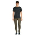 thumbnail image 3 of Athletic Works Men's & Big Men's Fusion Knit Jogger Pants, Sizes S-3XL, 3 of 6