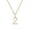 Gold 2, variant on Minimalist Number 6 Necklaces for Women Men Stainless Steel Hip Hop Number CZ Pendant Charm Necklace, Gold