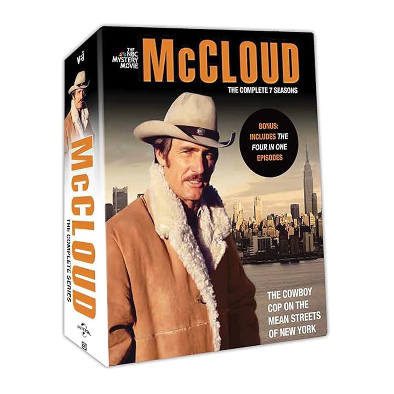 McCloud: Complete Series Box Set DVD, All 7 Seasons plus Return of